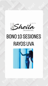 Bono 10 sesiones Rayos Uva