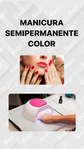 Manicura Semipermanente color