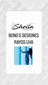 Bono 5 sesiones Rayos Uva