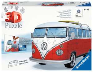 Furgoneta Volkswagen rojo 3D