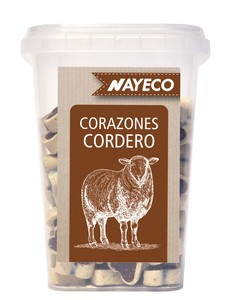 BOTE DE CORAZONES CORDERO NAYECO 200GR