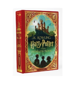 Libro Harry Potter y la piedra filosofal, edición MinaLima, de Salamandra