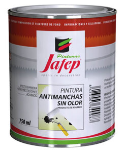 Pintura antimanchas Jafep blanca 750ML